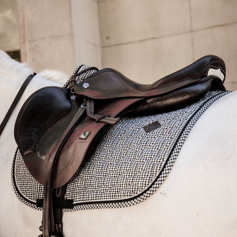 Saddle Pad Pied De Poule Jumping