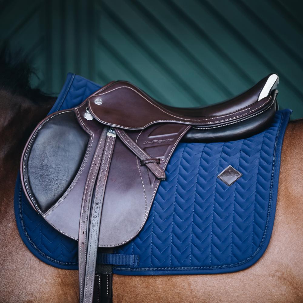 Saddle Pad Fishbone Jumping