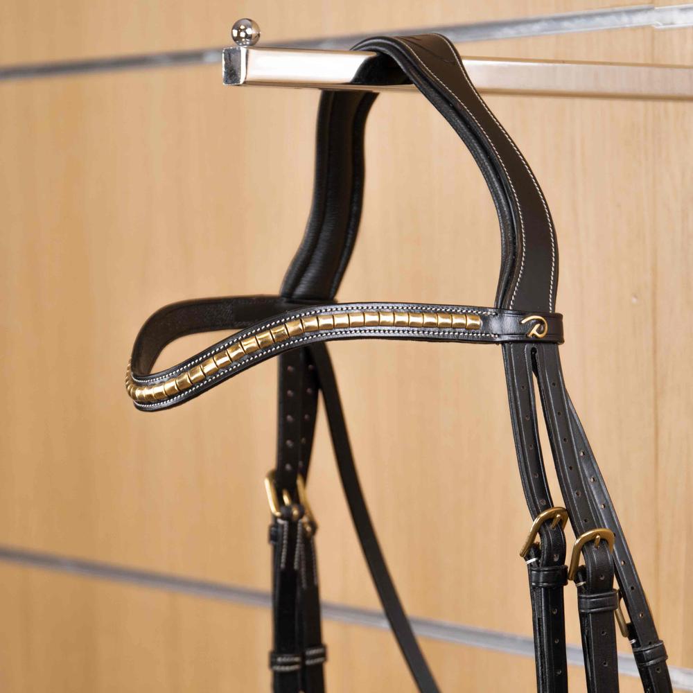 Hobby Horse Trense Kandare – Schwarz/weiß Mit Strass, Zubehör Für Steckenpferd (ohne Pferd)