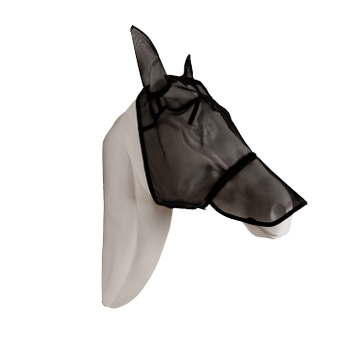Vliegenmasker Classic met oren en neusflap Vliegenmasker Classic met oren en neusflap