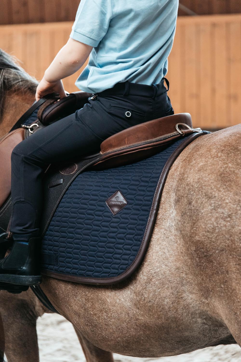 Saddle Pad Color Edition Leather Jumping