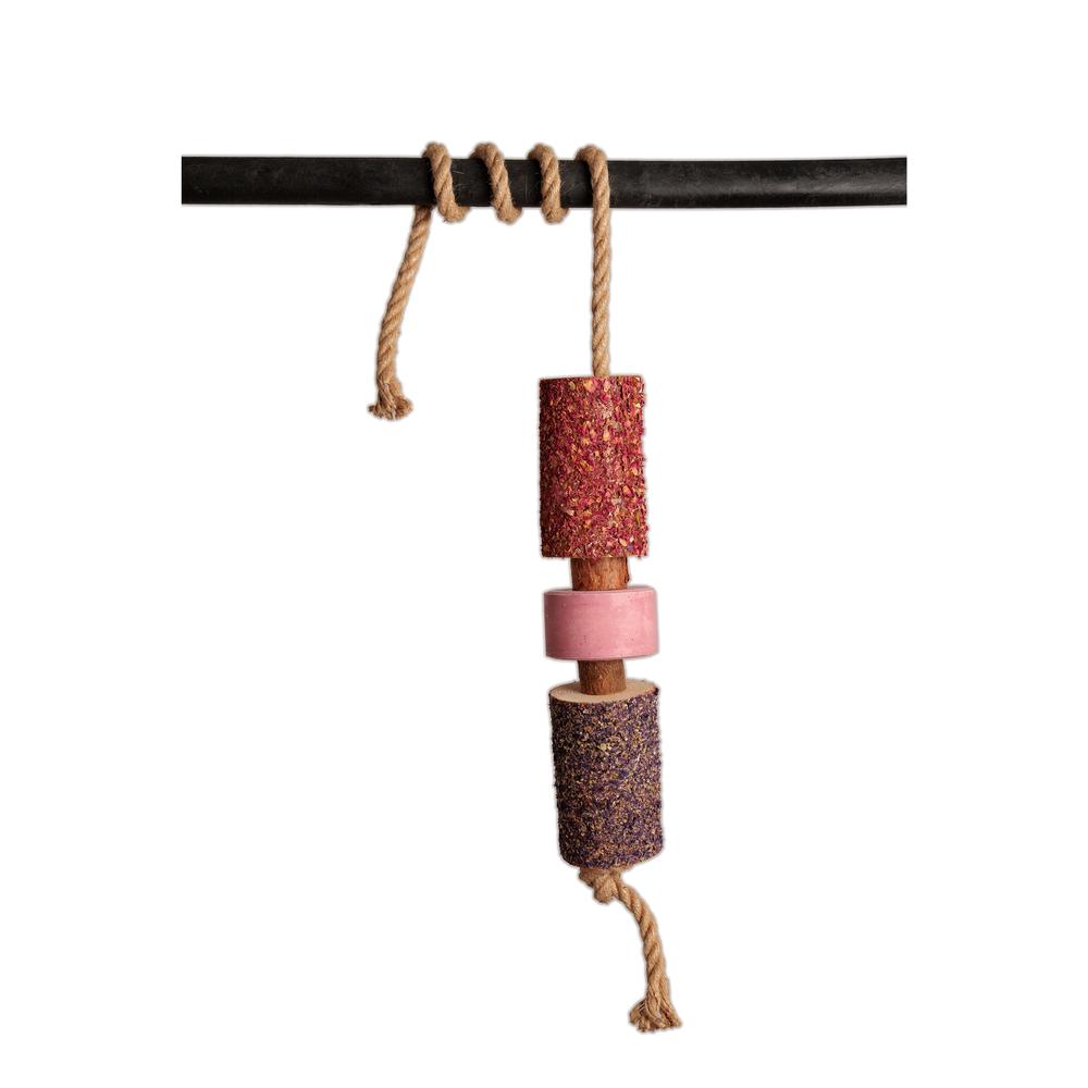 Wooden Relax Horse Toy met zoutsteen