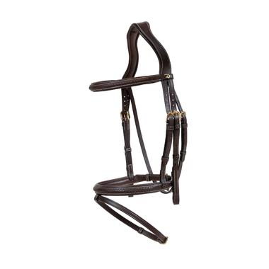 Plaited Flash Noseband Bridle