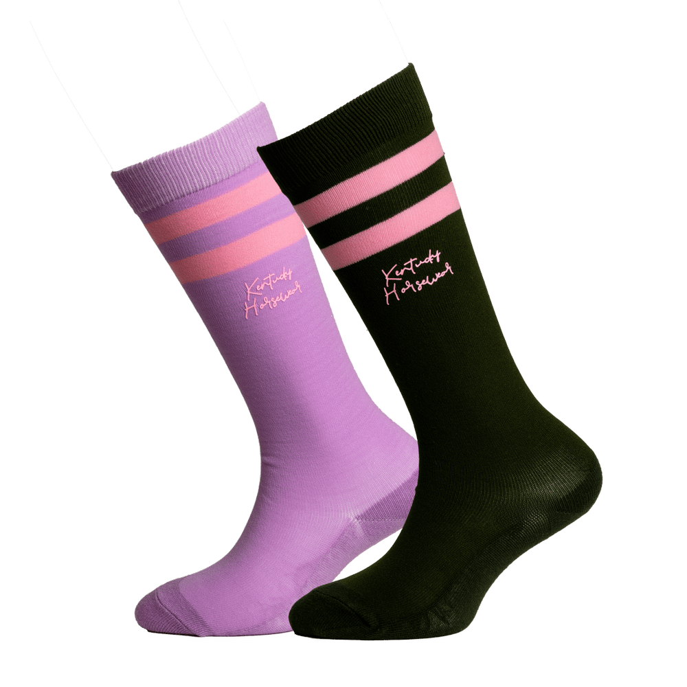 Purple/ Dark Green
