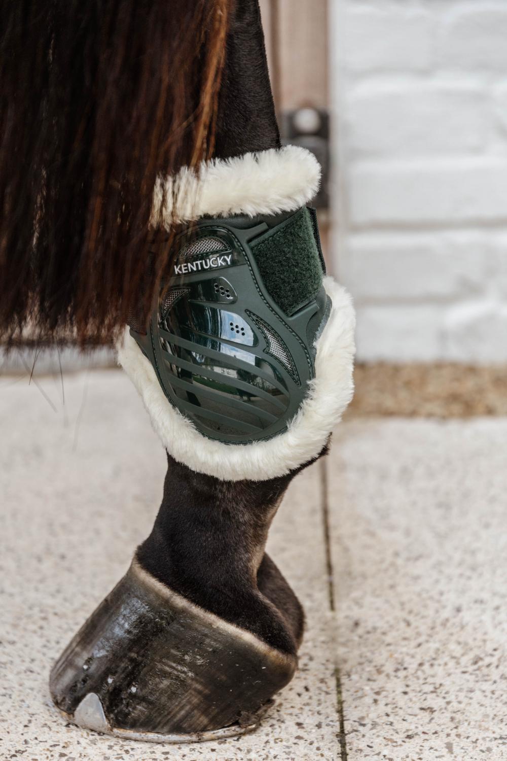 Vegan Sheepskin Young Horse Fetlock Boots