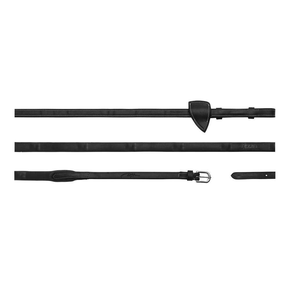 1/2 Rubber Reins with 7 integrated Stops 