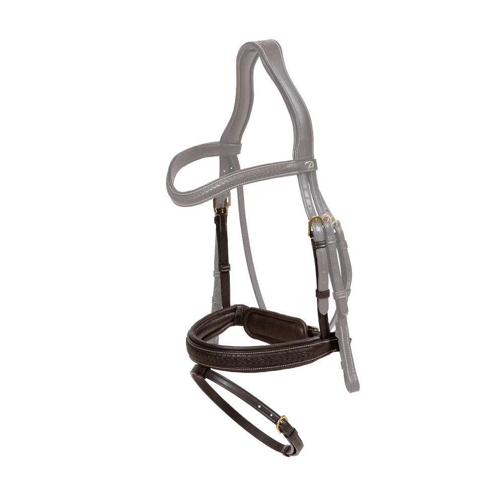 Plaited Medium Noseband with Pull-back