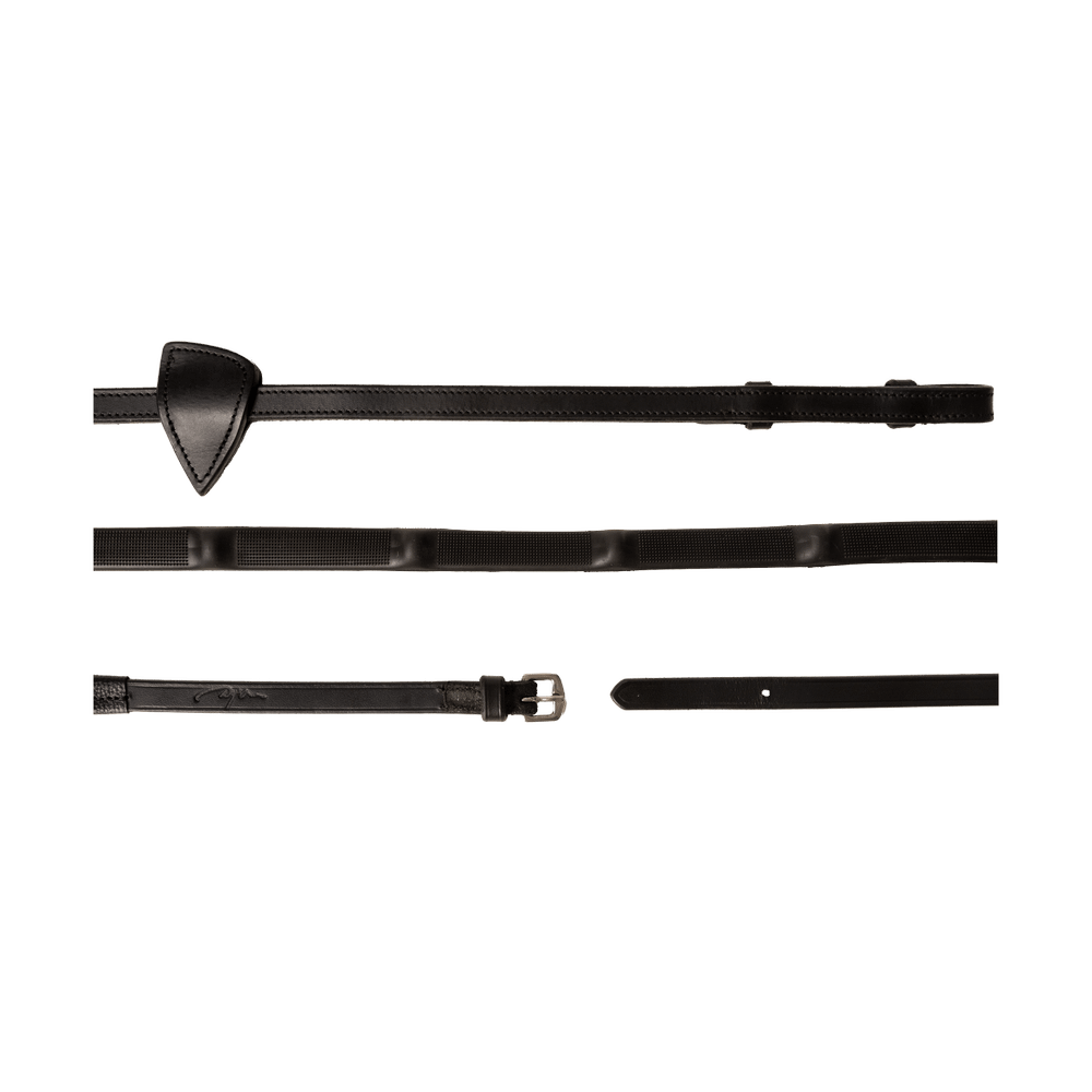 1/2 Rubber Reins with 7 integrated Stops 