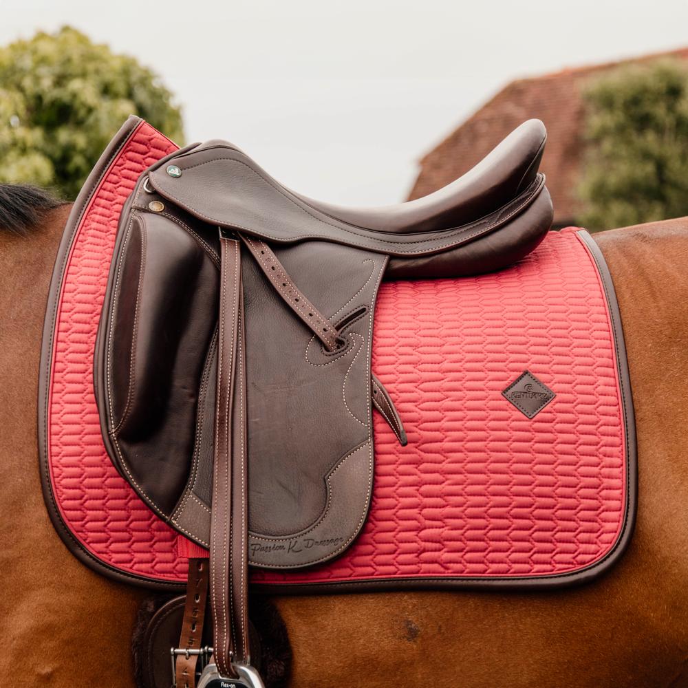 Saddle Pad Color Edition Leather Dressage