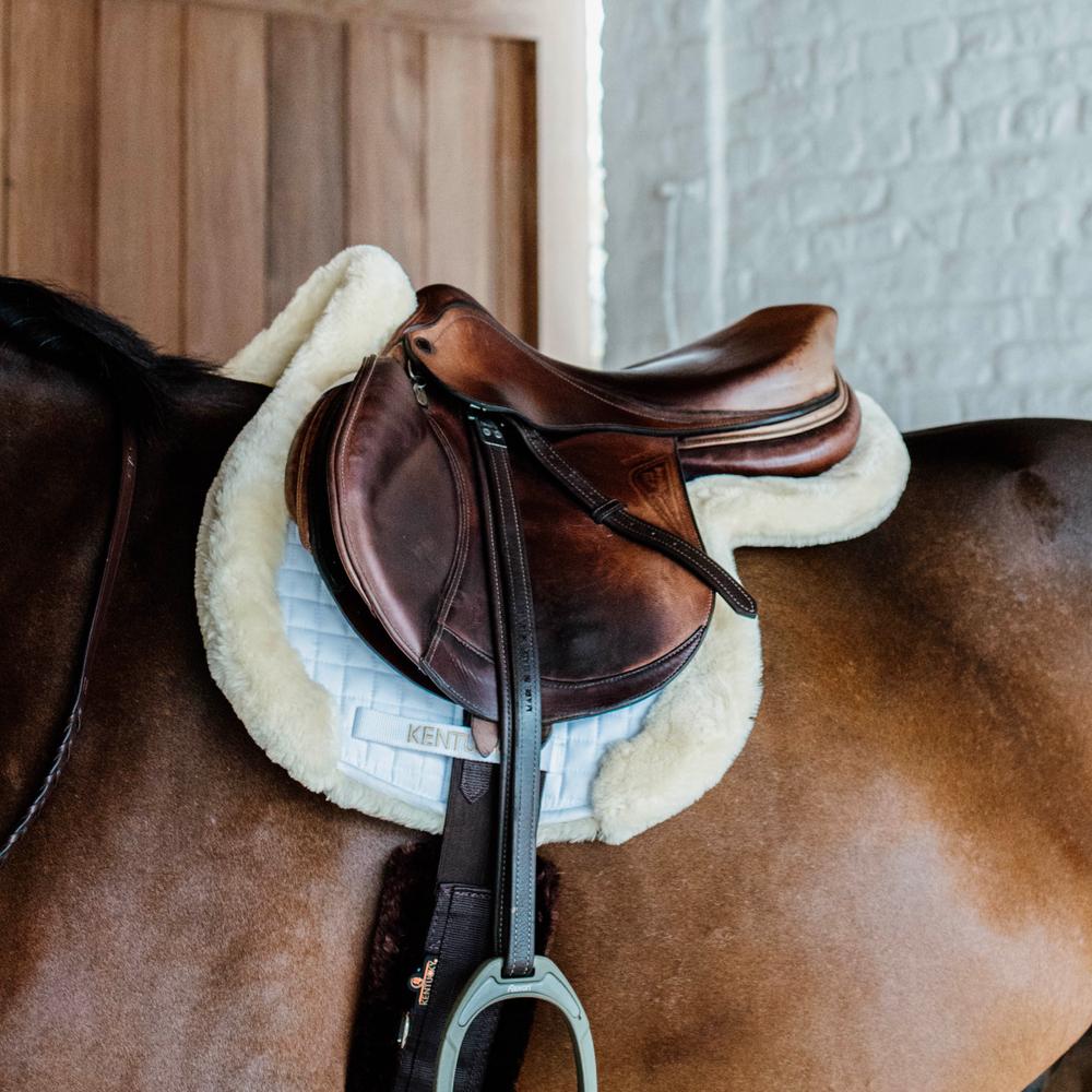 Saddle Pad Hunter vegan sheepskin jumping