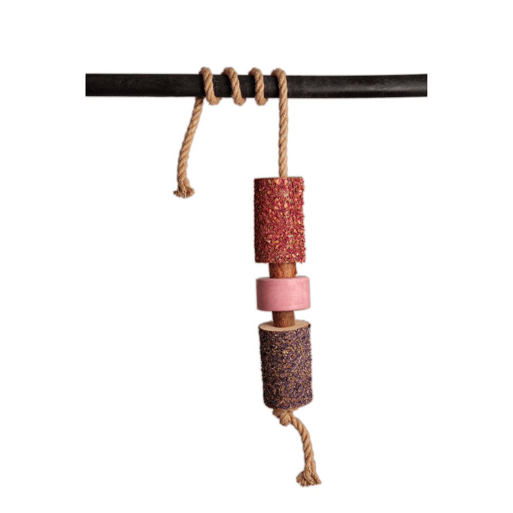 Wooden Relax Horse Toy with Salt Lick