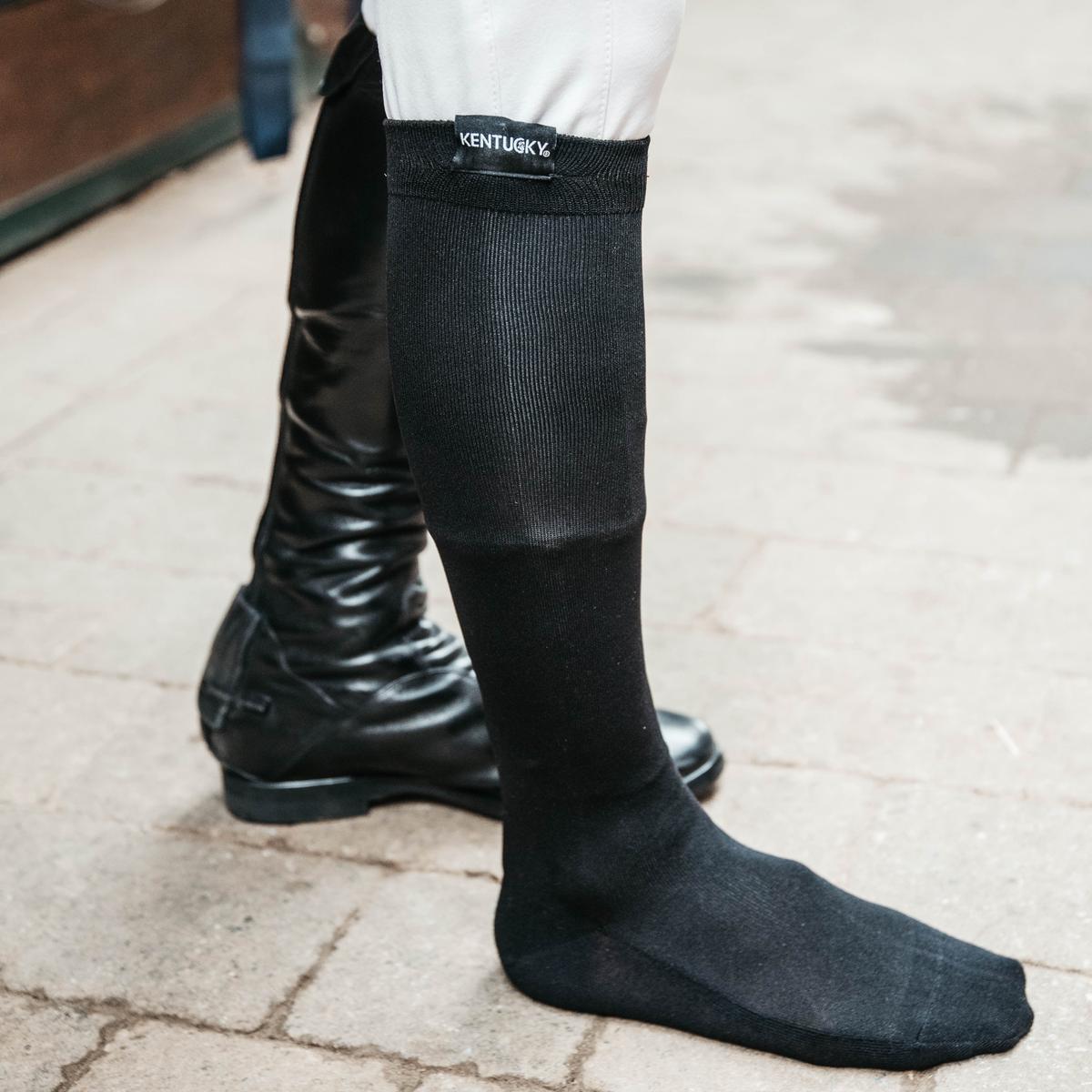 KENTUCKY ACHILLES GEL SOCKS IN BLACK – First Saddlery