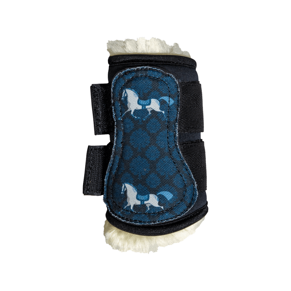 Vegan Sheepskin Allround beschermers met paardenmotief
