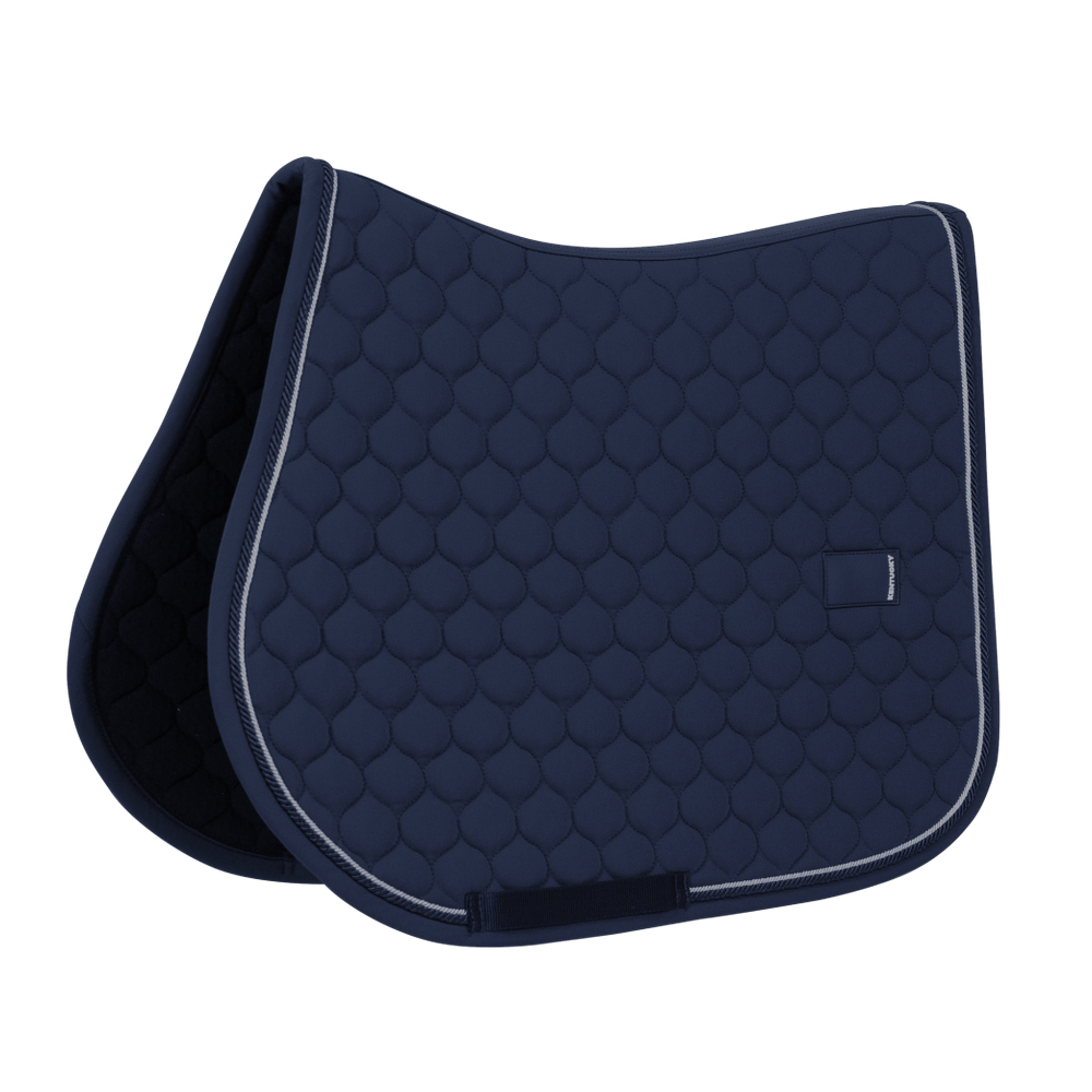 Saddle Pad Onion Quilt  Rubber Logo Jumping