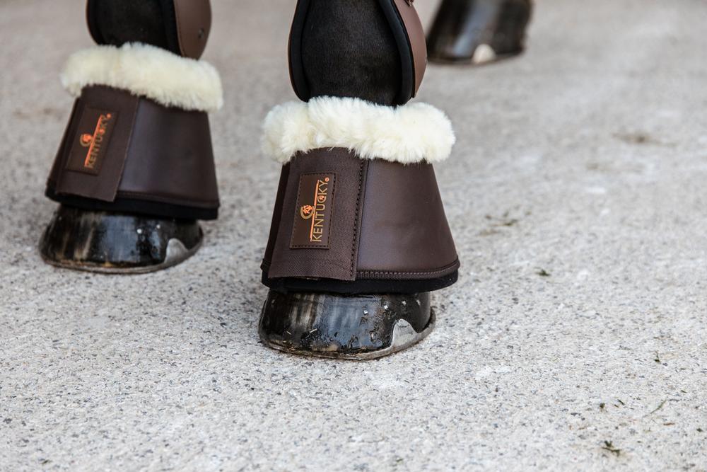 Sheepskin Leather Overreach Boots