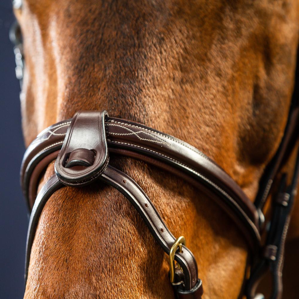 Lanière Ou Attache En Cuir De Cheval D'occasion - Qualité Cuir - Sans Marque - Pour Bricolage Ou Sellerie